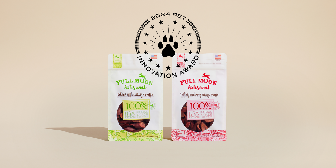 Full Moon Artisanal Sausages Named Dog Treat Product of the Year